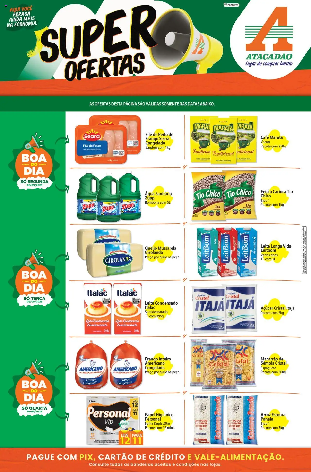 Atacadão folheto "Ofertas - TO" válido a partir de 08/09/2025 - número de página 1