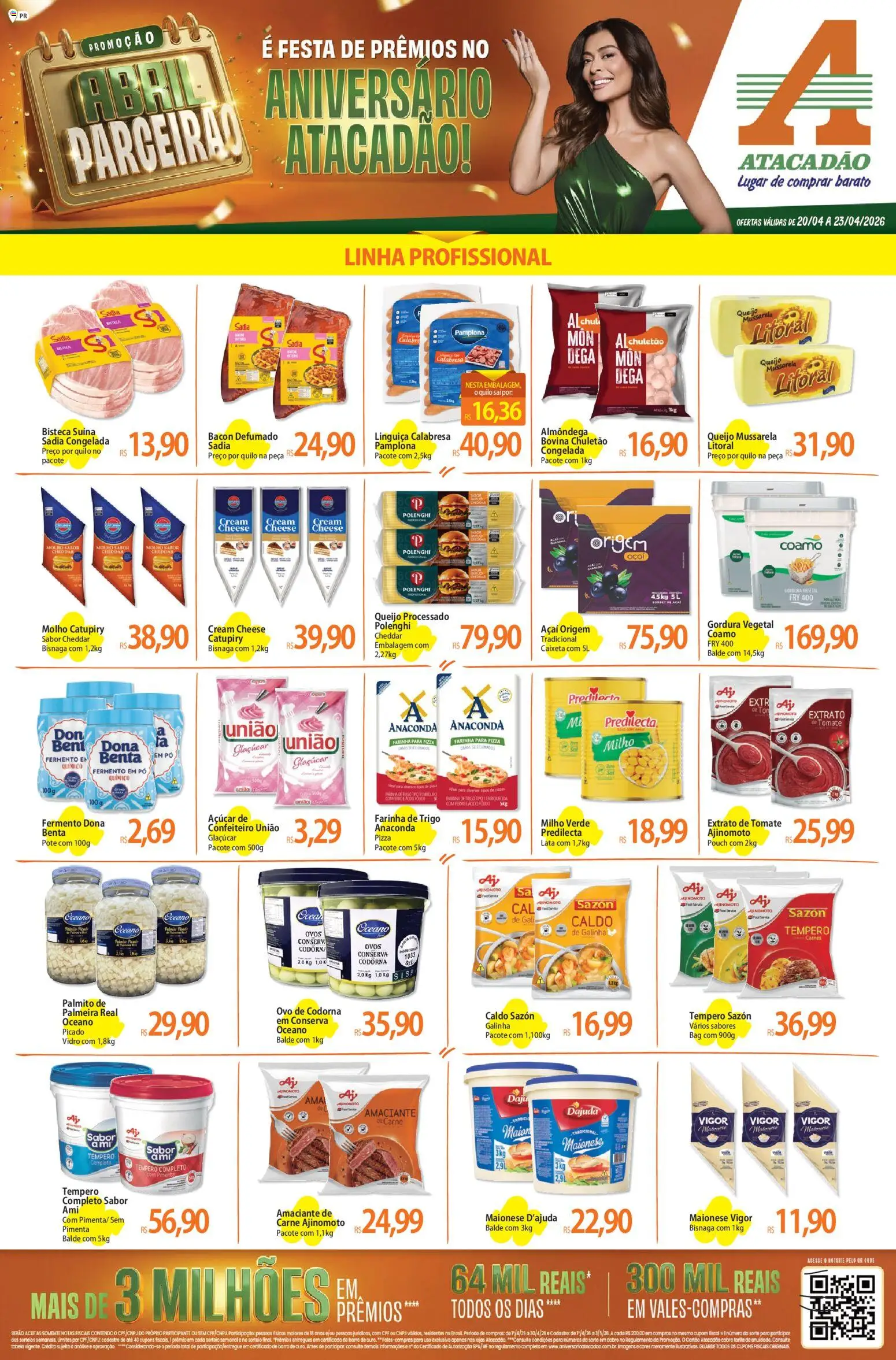 Pré-Visualização do folheto "Atacadão ofertas - PR" da loja Atacadão válido a partir de 20/04/2026