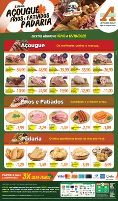 Pré-Visualização do folheto "Ofertas - RJ" da loja Atacadão válido a partir de 10/10/2025