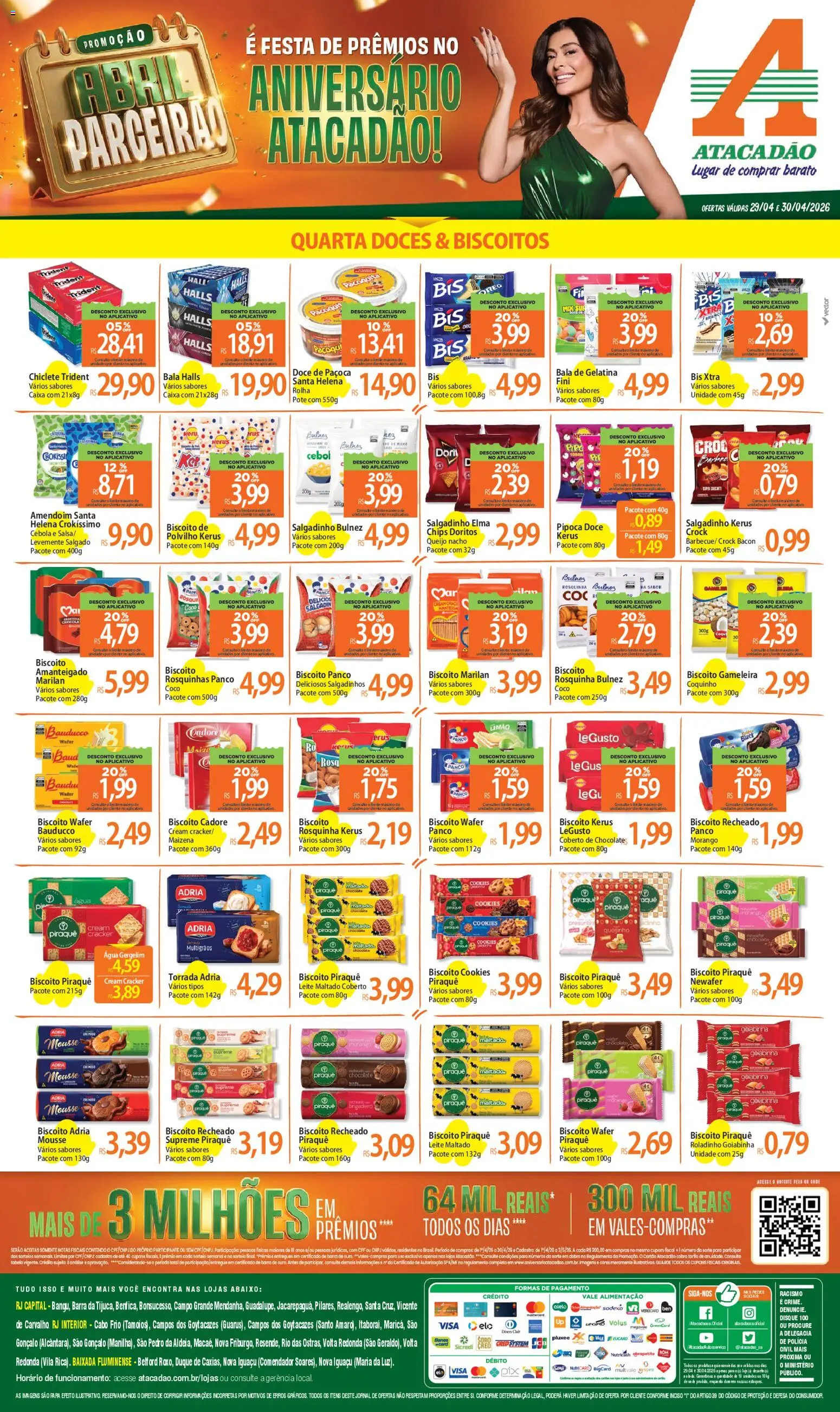 Pré-Visualização do folheto "Atacadão ofertas - RJ" da loja Atacadão válido a partir de 29/04/2026
