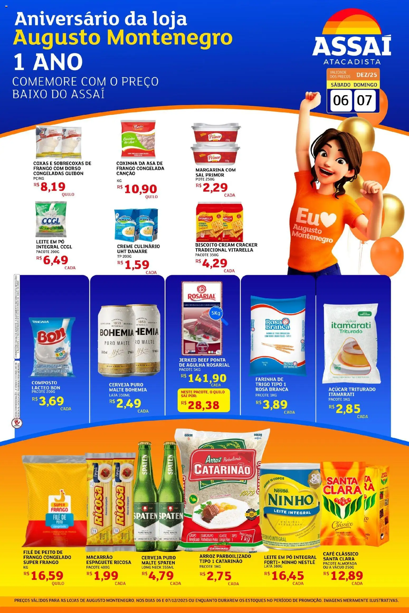 Pré-Visualização do folheto "Encarte - PA" da loja Assaí Atacadista válido a partir de 06/12/2025