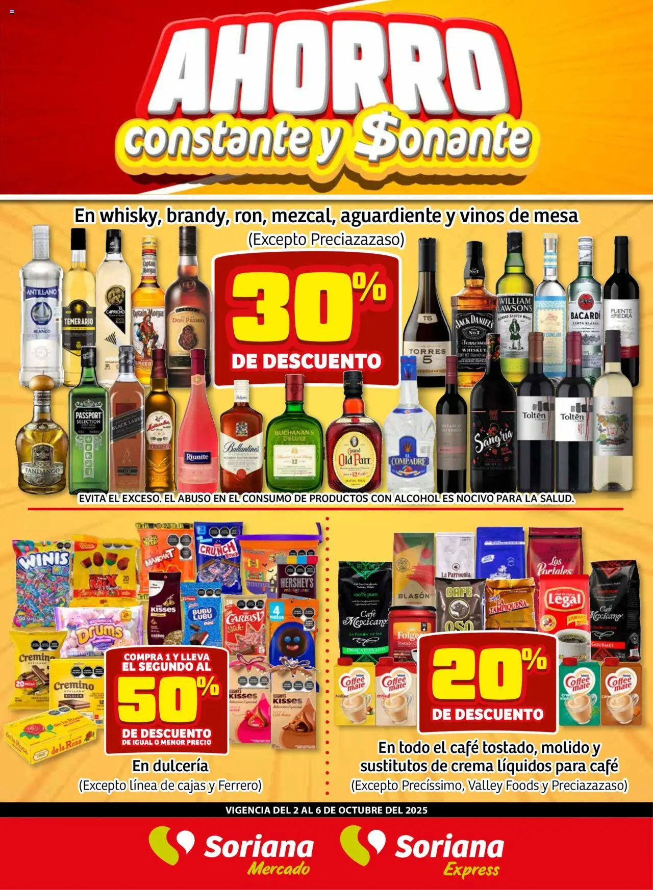 Fin de Semana Mercado: Nuevo León Soriana y sus promociones válidas desde el 02/10/2025 - Número de página 1