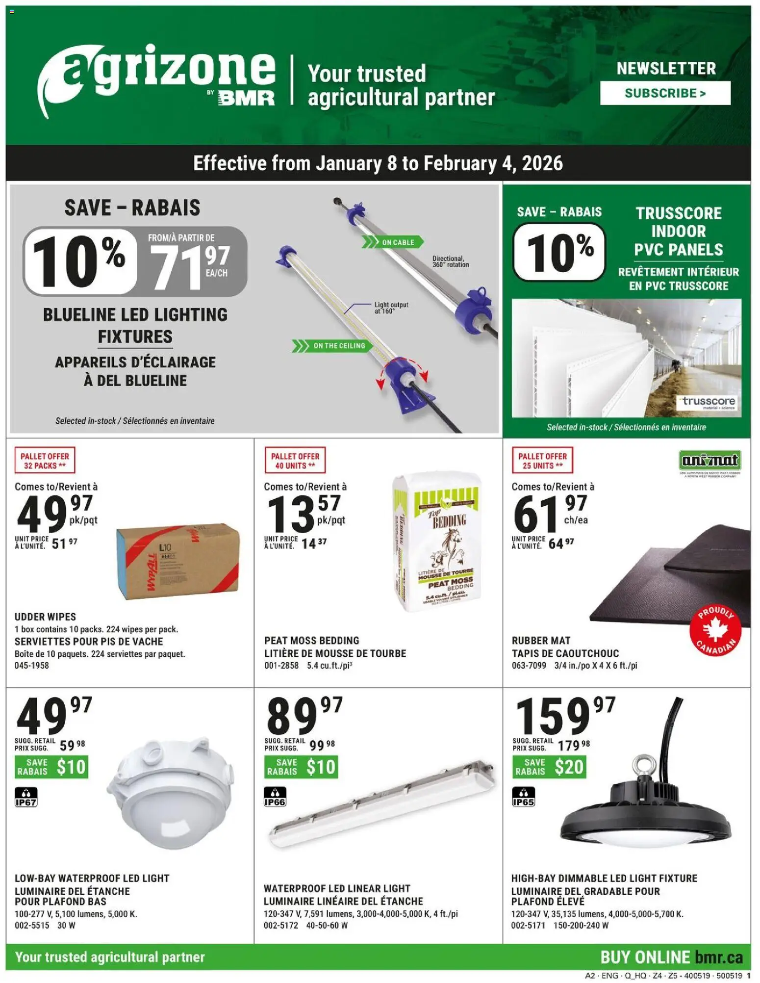 Preview of leaflet Agrizone flyer from shop BMR is valid from Jan 08, 2026