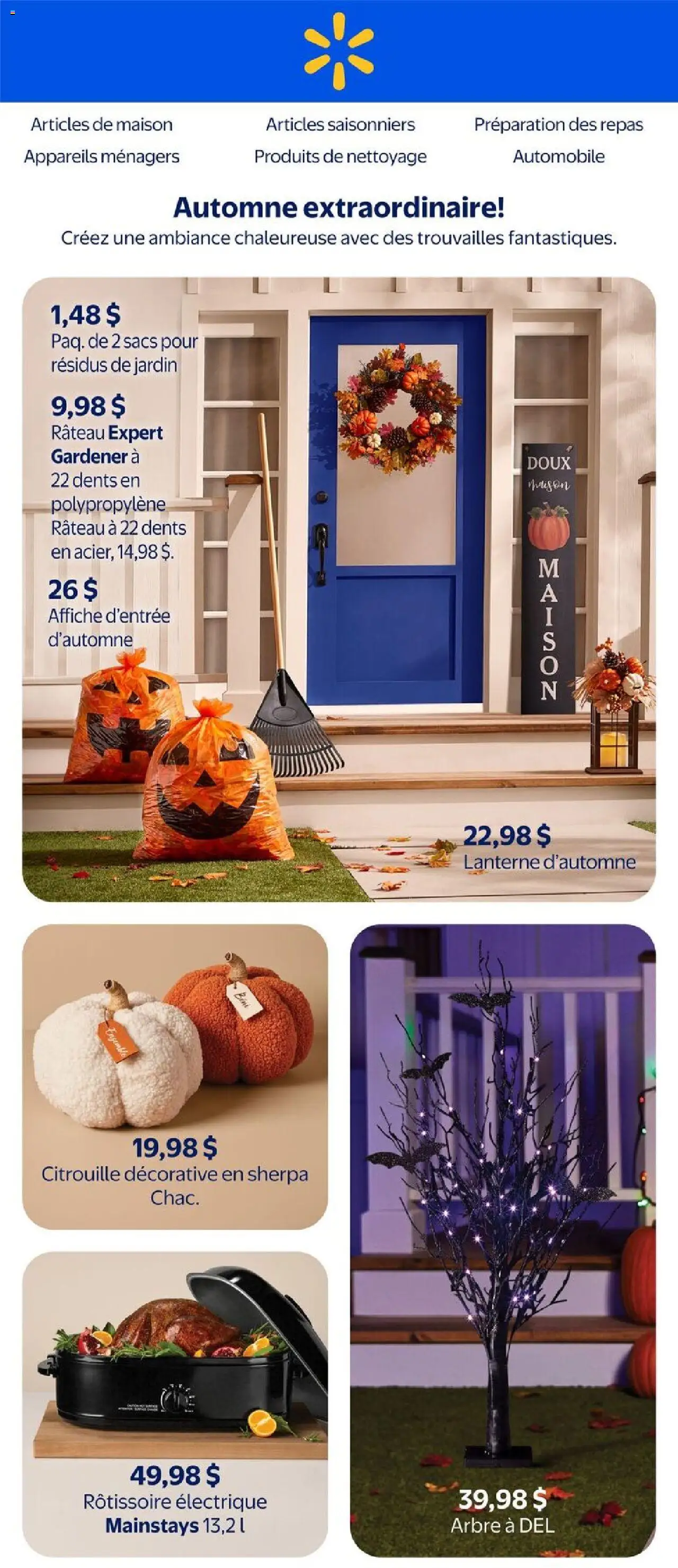 Walmart flyer valid from Sep 25, 2025 - page number 1