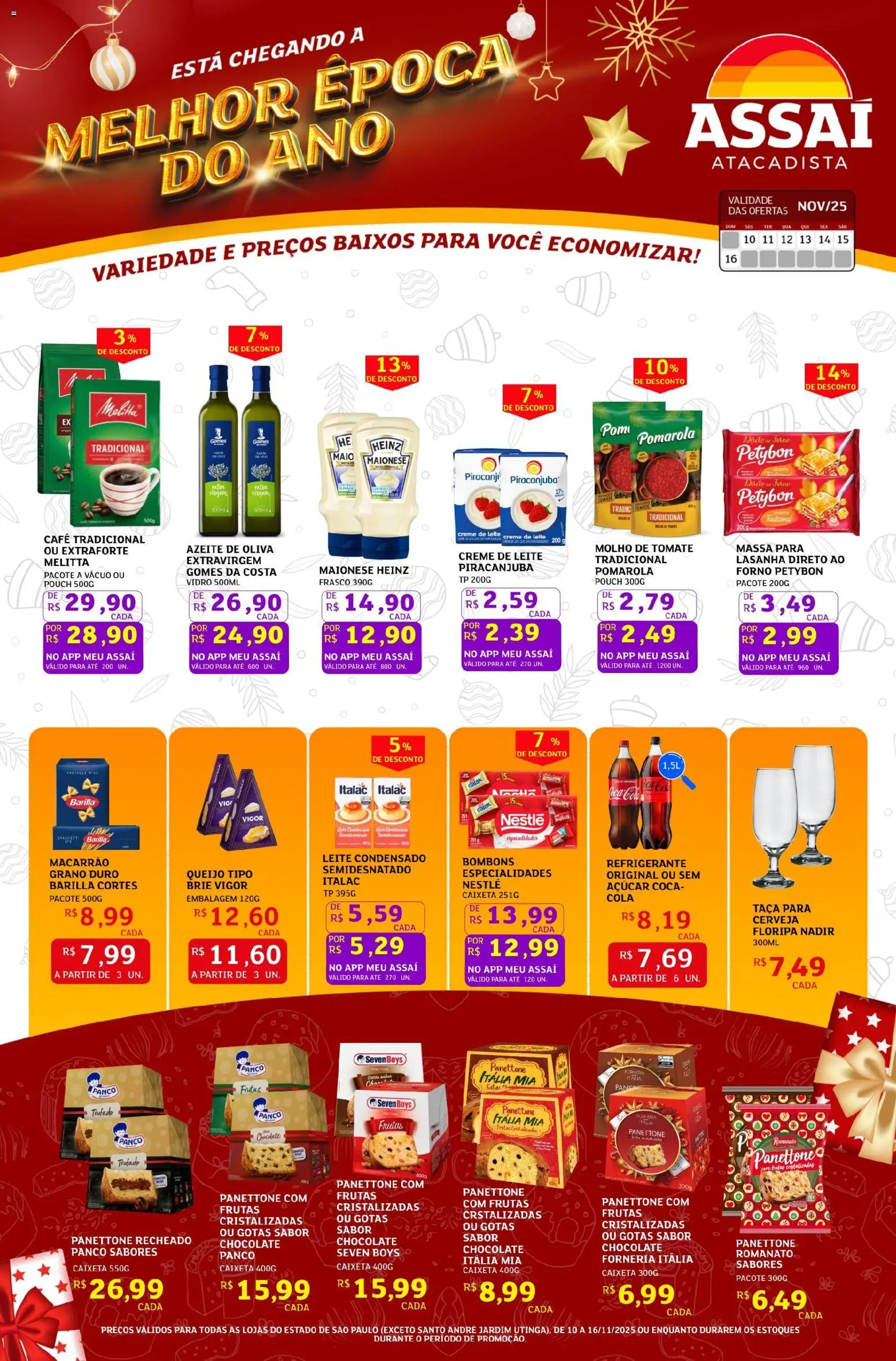 Pré-Visualização do folheto "Encarte - SP" da loja Assaí Atacadista válido a partir de 10/11/2025