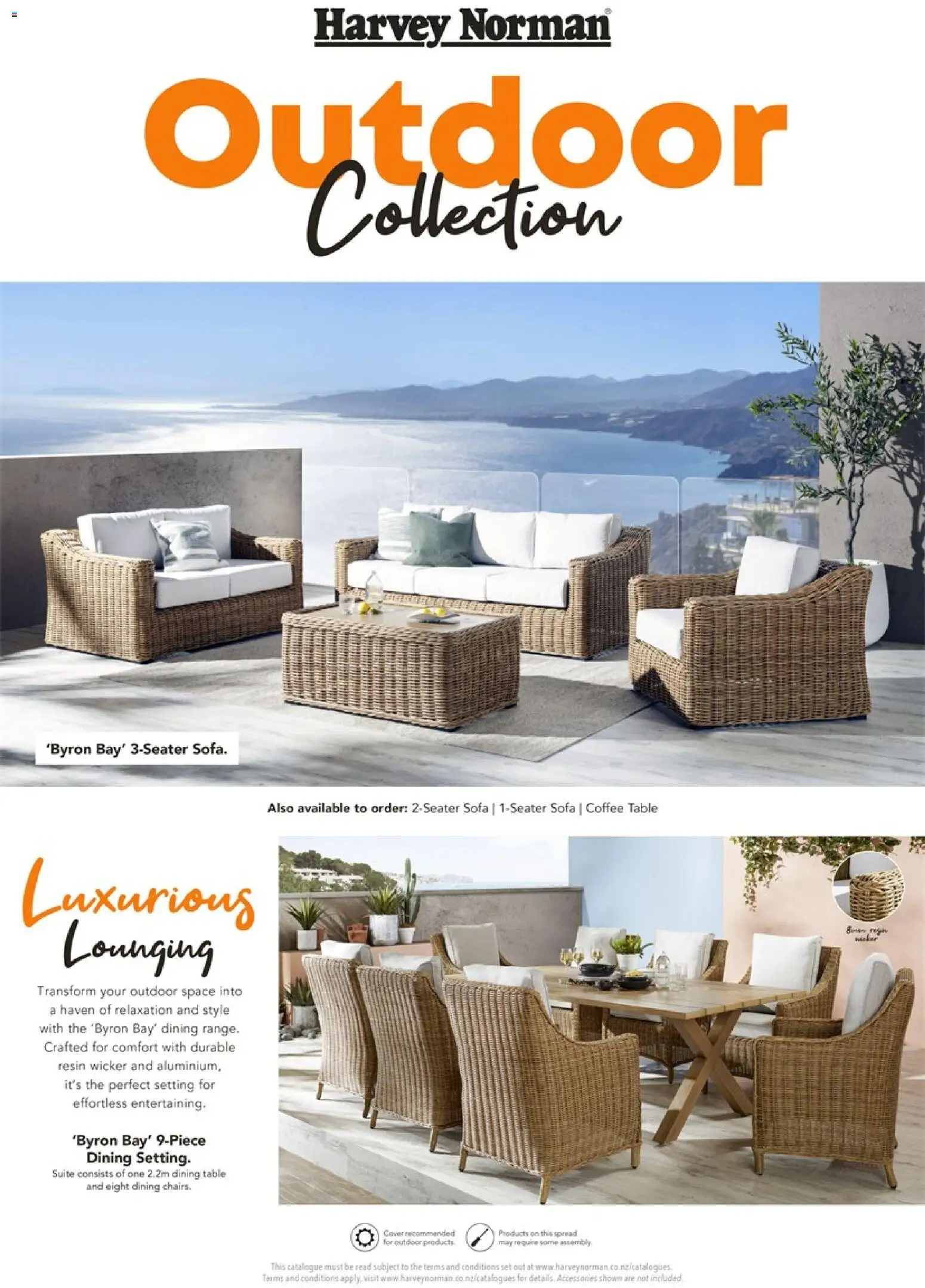 Preview of catalogue Outdoor Furniture Collection from shop Harvey Norman valid 10 Oct 2025