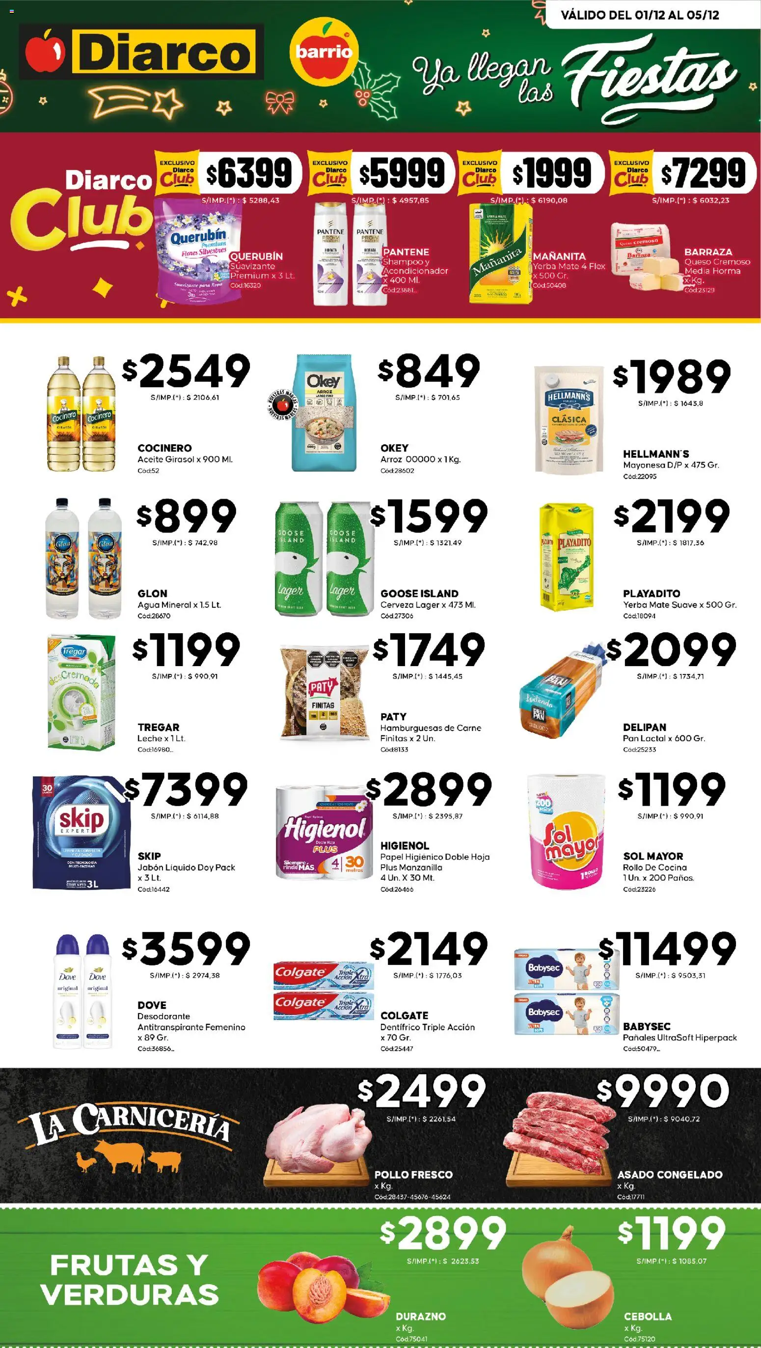 Vista previa del folleto de la tienda Diarco válido desde el 01/12/2025 