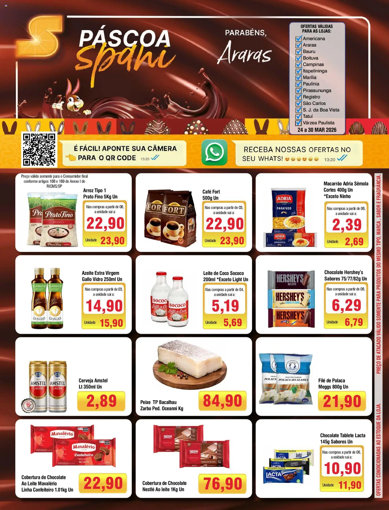 Pré-Visualização do folheto "Spani Atacadista - Ofertas da semana" da loja Spani Atacadista válido a partir de 24/03/2026