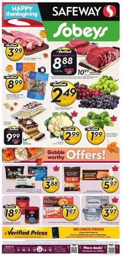 Preview of leaflet Weekly Flyer - AB from shop Safeway is valid from Oct 09, 2025