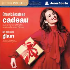 Preview of leaflet Encart beauté prestige des fêtes from shop Jean Coutu is valid from Dec 04, 2025