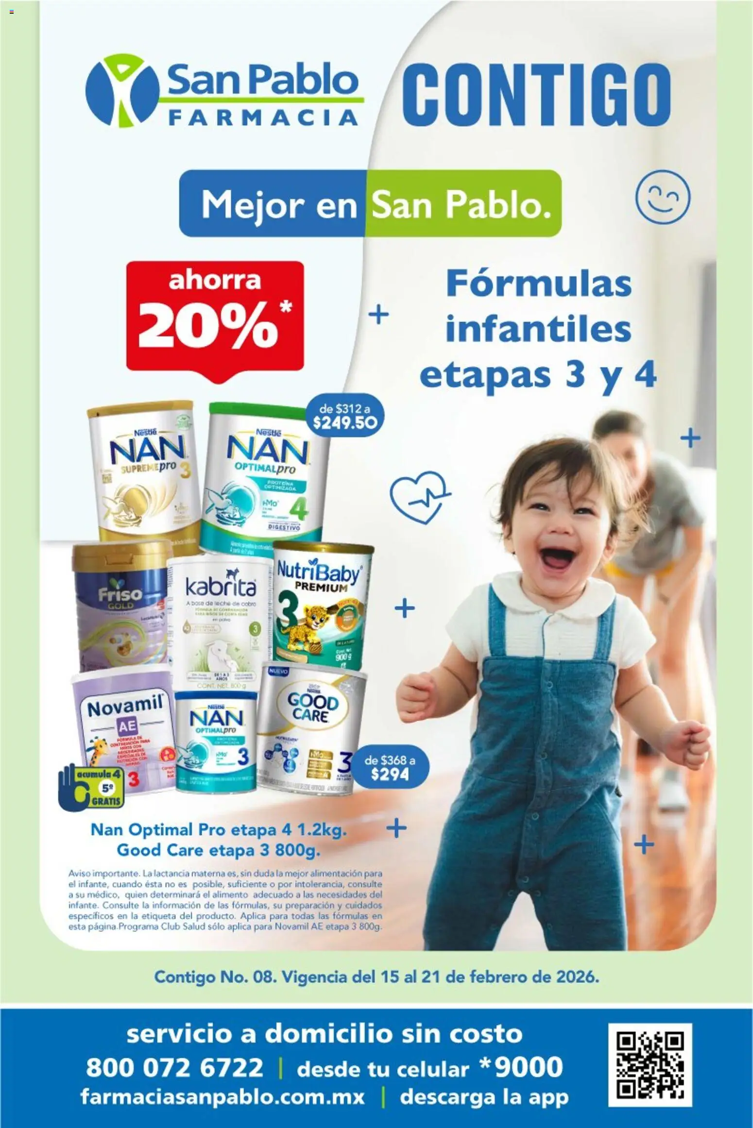 Vista previa las ofertas de la tienda Farmacia San Pablo - Catálogo desde el 15/02/2026 