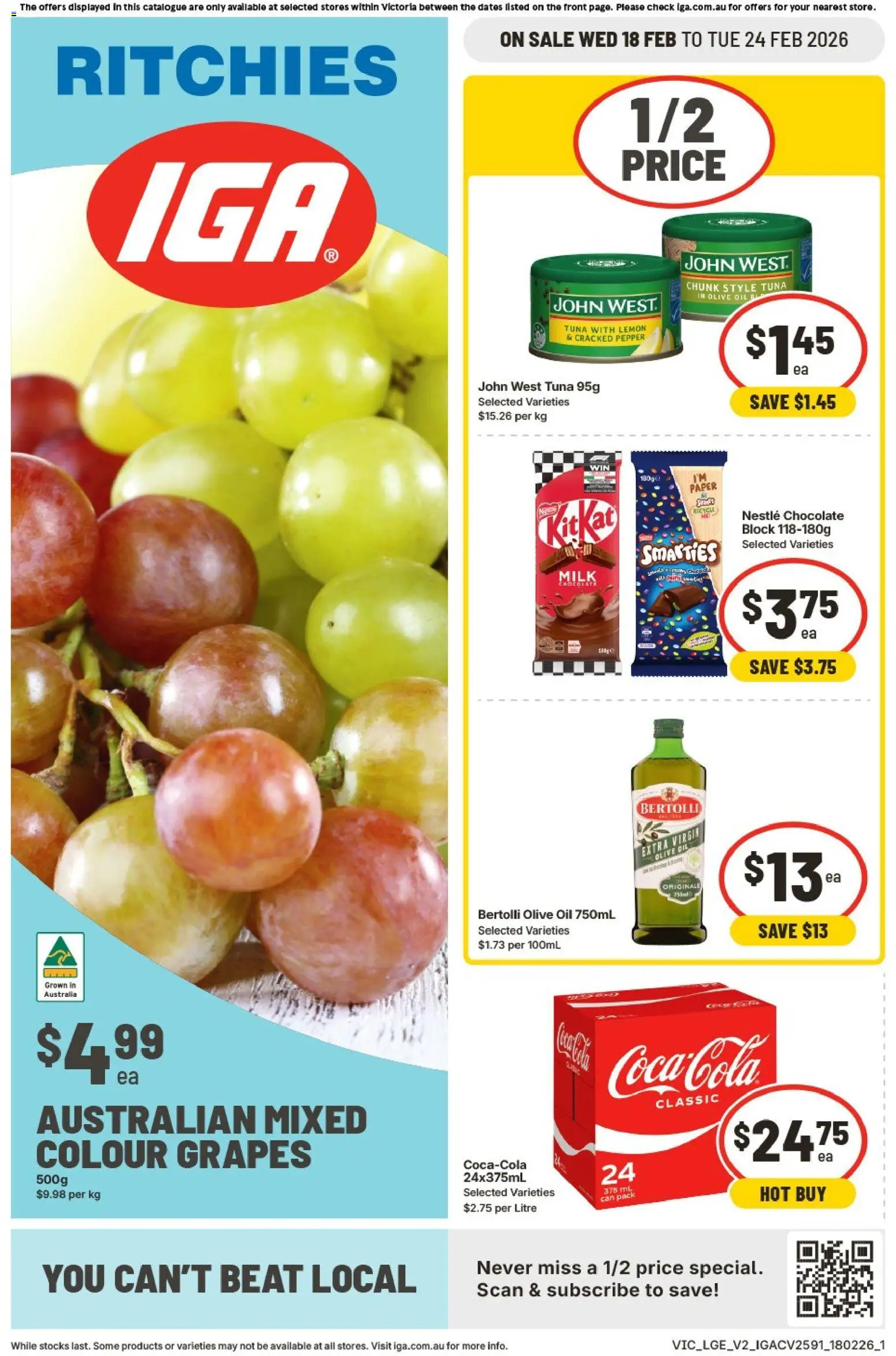 Preview of catalogue Catalogue from shop Ritchies valid 18/02/2026