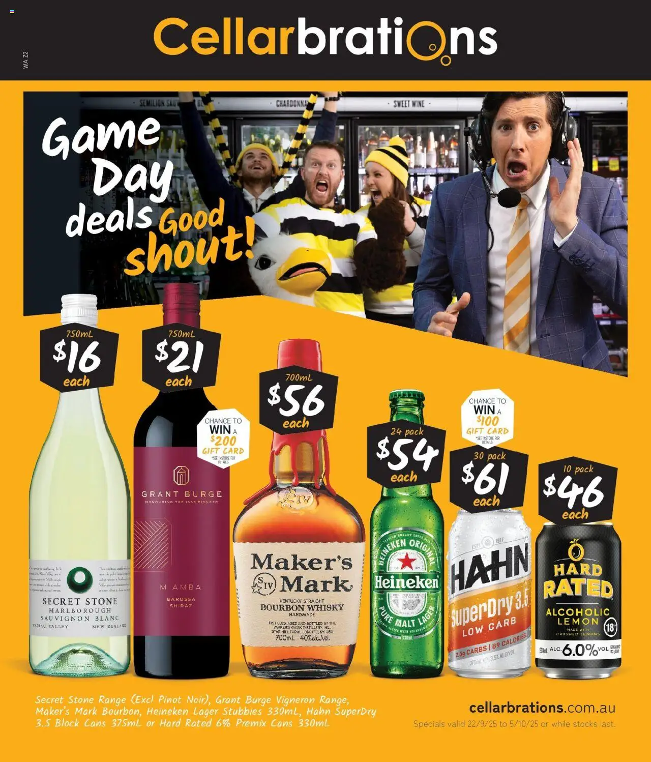 Cellarbrations catalogue valid from 21/09/2025 - page 1
