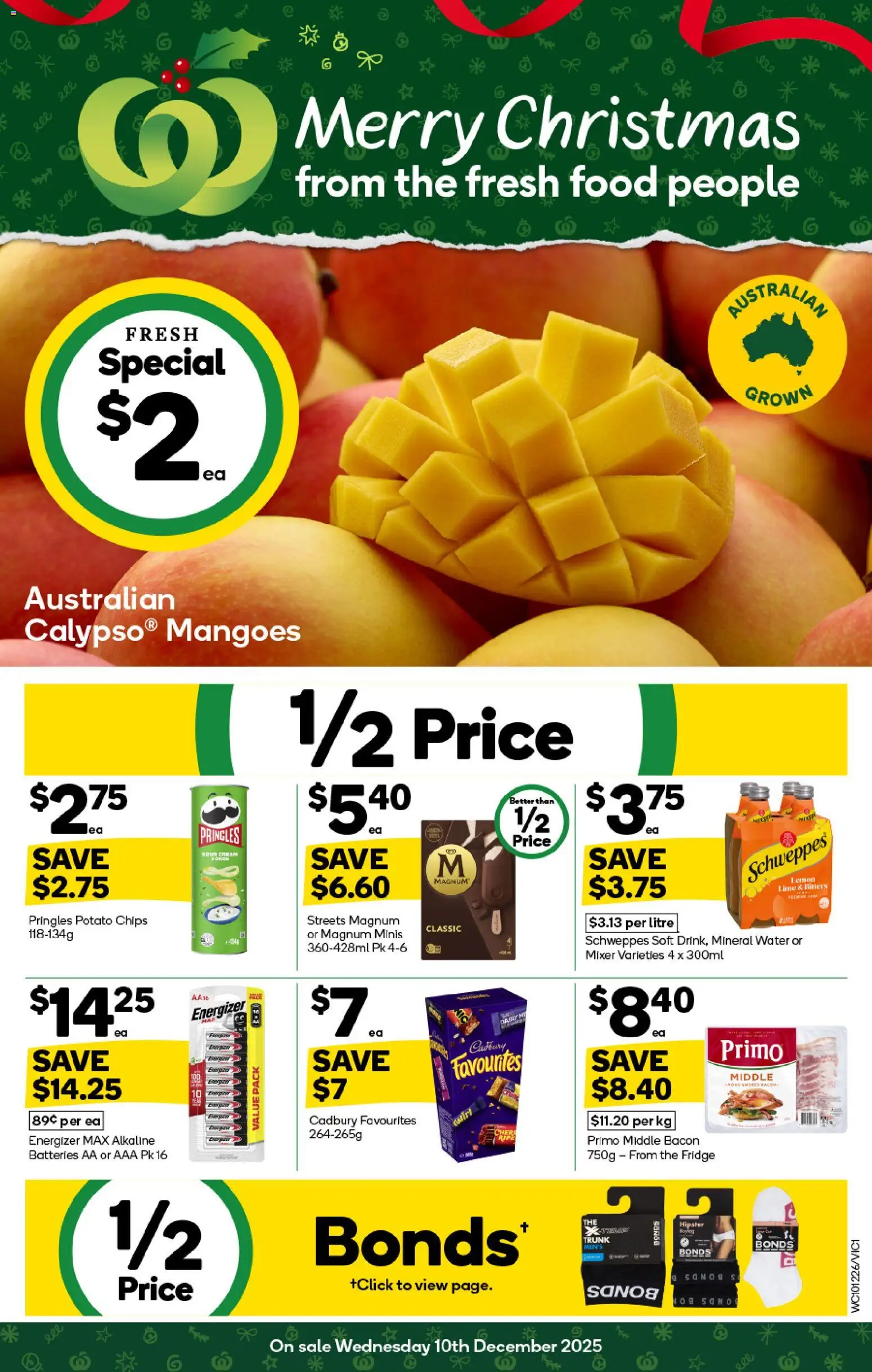 Preview of catalogue Weekly Specials Catalogue VIC from shop Woolworths valid 10/12/2025