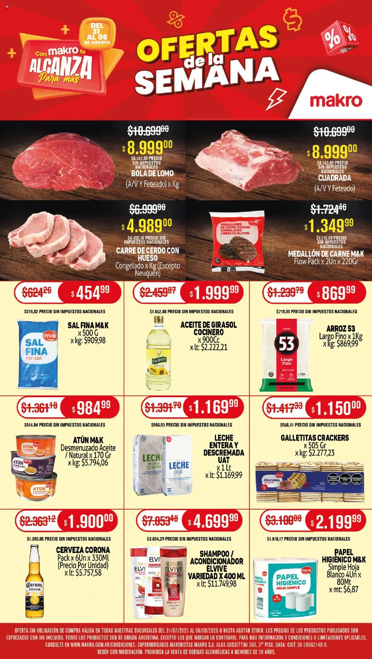 Makro Ofertas del 31/07/2025 >> Catálogo
