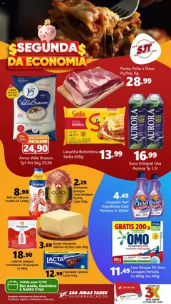 Pré-Visualização do folheto "Ofertas da semana" da loja São Judas Tadeu válido a partir de 11/08/2025