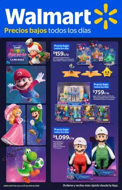 Vista previa las ofertas de la tienda Walmart - Walmart folleto Mario Bros desde el 11/03/2026 