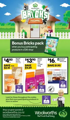 Preview of catalogue Catalogue from shop Woolworths valid 9 Feb 2026