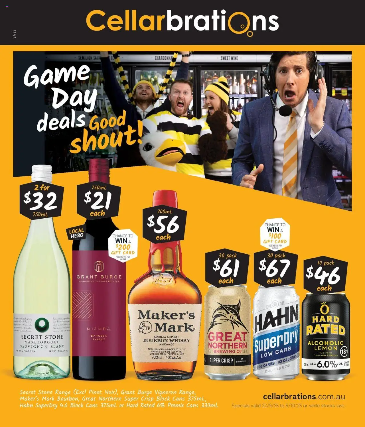 Cellarbrations catalogue valid from 21/09/2025 - page 1