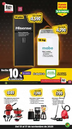 Vista previa las ofertas de la tienda Bodega Aurrerá - Buen Fin desde el 13/11/2025 | Página: 3