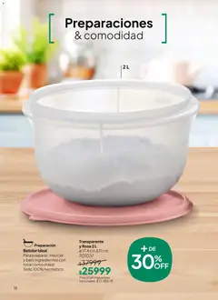 Vista previa del folleto de la tienda Tupperware válido desde el 10/11/2025 | Página: 18