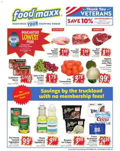 Ad Preview of FoodMaxx Weekly Ad - NV from 11/05/2025