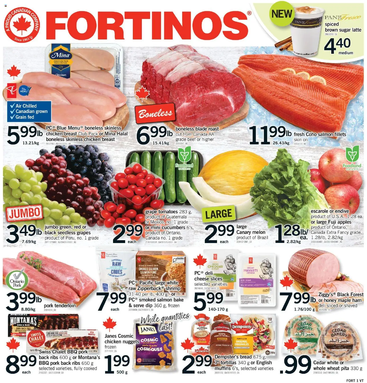 Preview of leaflet Vaughan from shop Fortinos is valid from Jan 22, 2026