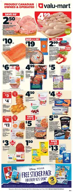 Un aperçu du dépliant Valu Mart weekly flyer du magasin Valu Mart est valide à partir 16 avr. 2026
