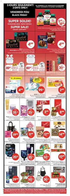 Preview of leaflet Black Friday from shop Pharmaprix is valid from Nov 21, 2025 | Page: 2
