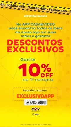 Pré-Visualização do folheto "Promoções" da loja Casa e Video válido a partir de 20/10/2025