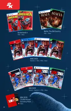 Ad Preview of GameStop Holiday Gift Guide from 11/01/2025 | Page: 22