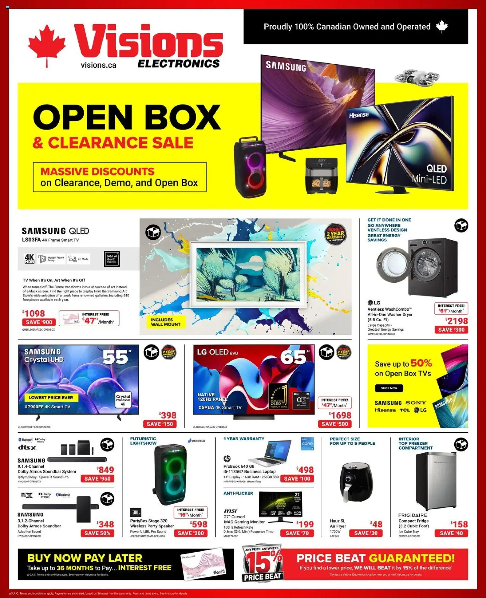 Preview of leaflet Visions weekly flyer / circulaire from shop Visions is valid from Apr 03, 2026