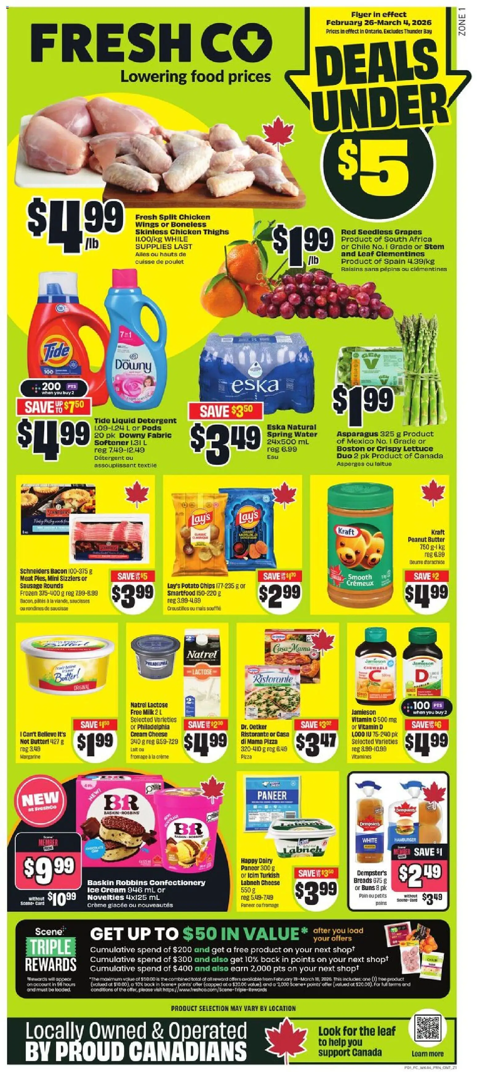 Preview of leaflet Weekly flyer / circulaire from shop FreshCo is valid from Feb 26, 2026