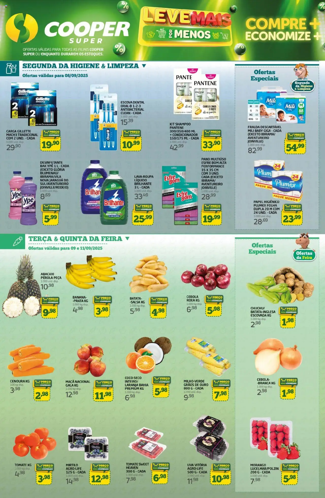 Cooper folheto "Ofertas da semana" válido a partir de 08/09/2025 - número de página 1