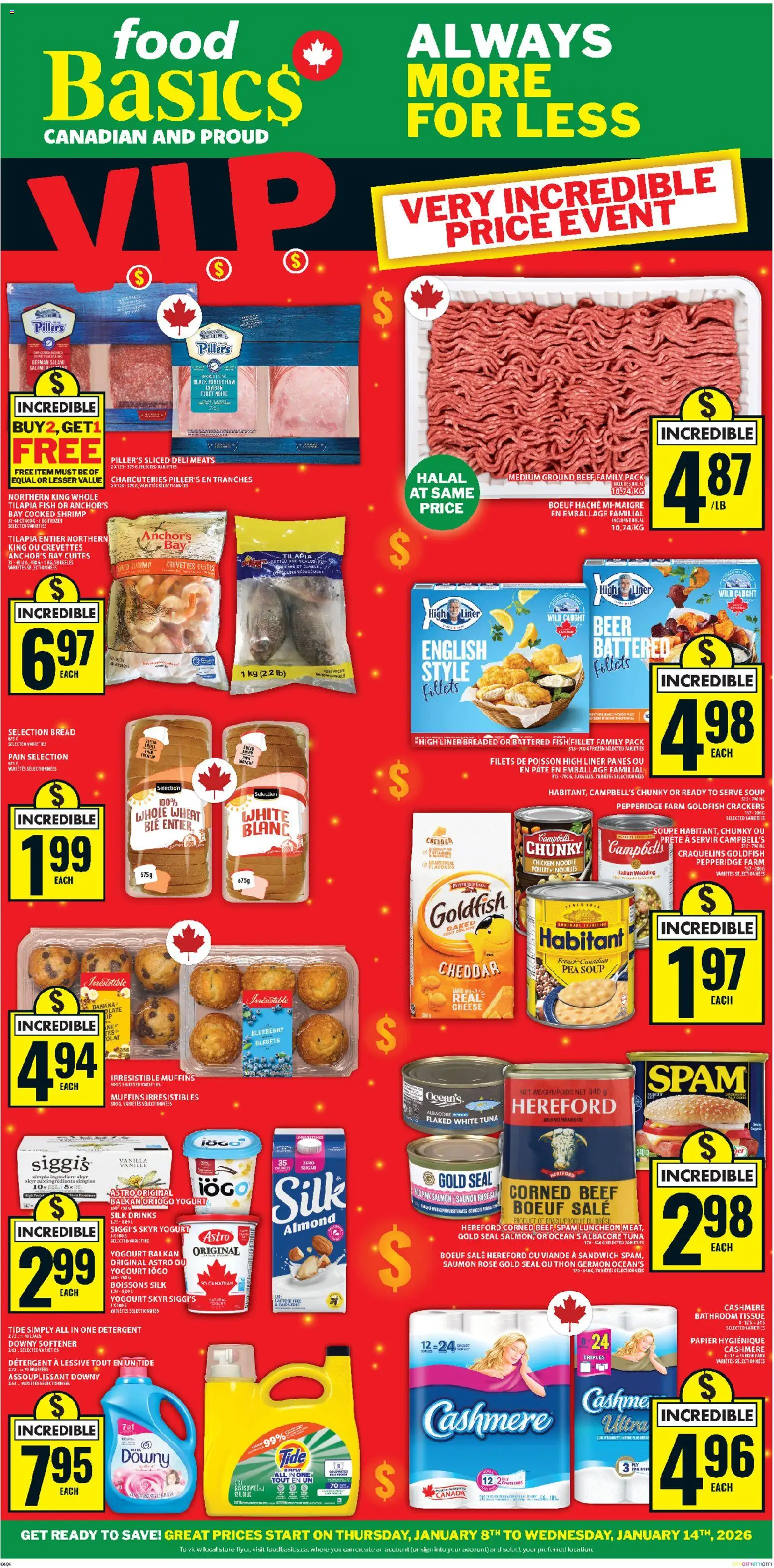 Preview of leaflet Kanata from shop Food Basics is valid from Jan 08, 2026