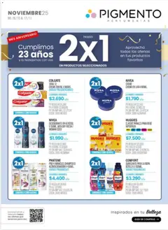 Vista previa del folleto de la tienda Pigmento válido desde el 28/10/2025 