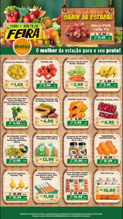 Pré-Visualização do folheto "Ofertas Feira" da loja Bretas válido a partir de 21/10/2025