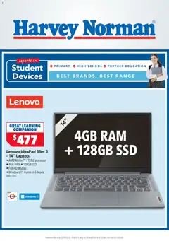 Preview of catalogue Catalogue from shop Harvey Norman valid 8 Jan 2026