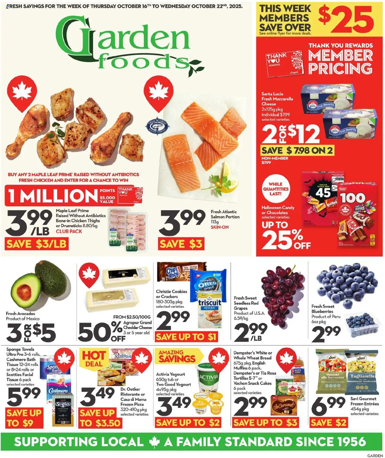 Longo's flyer valid from Oct 16, 2025 - page number 1