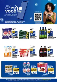 Pré-Visualização do folheto "Ofertas App Tem Mais Pra Você" da loja Cometa Supermercados válido a partir de 07/07/2025