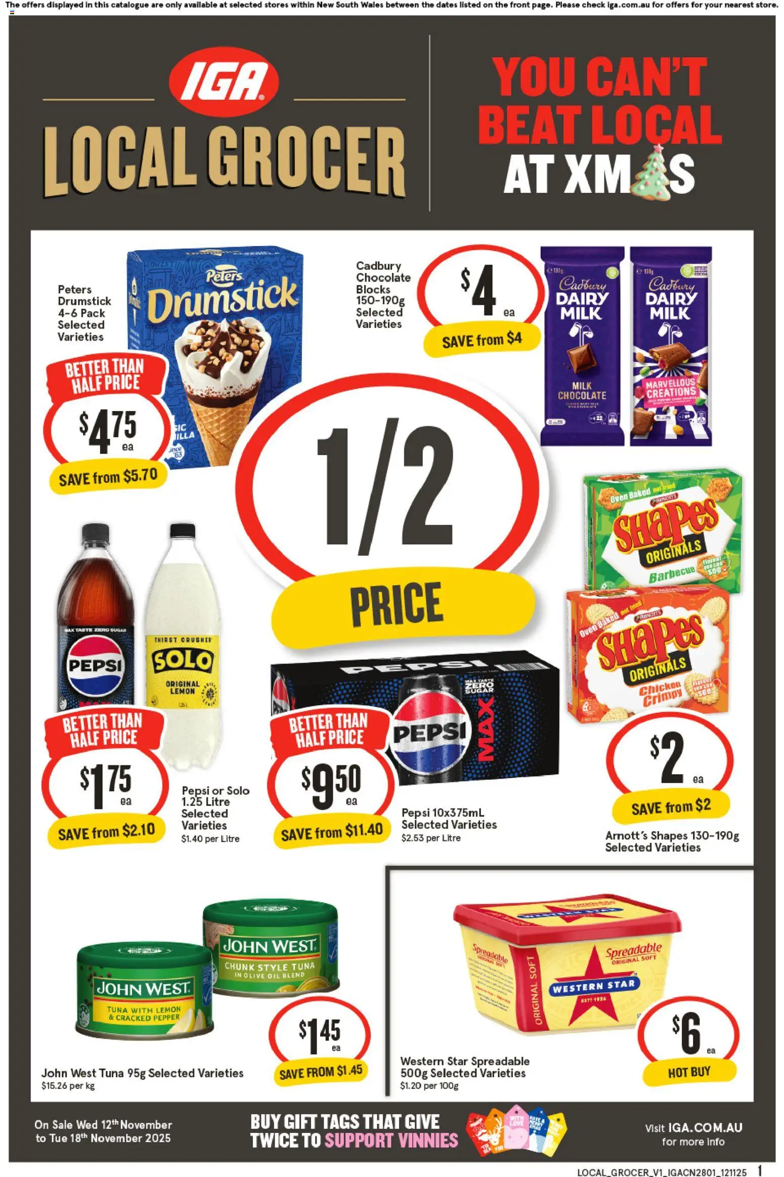 Preview of catalogue Local Grocer NSW from shop IGA valid 12/11/2025