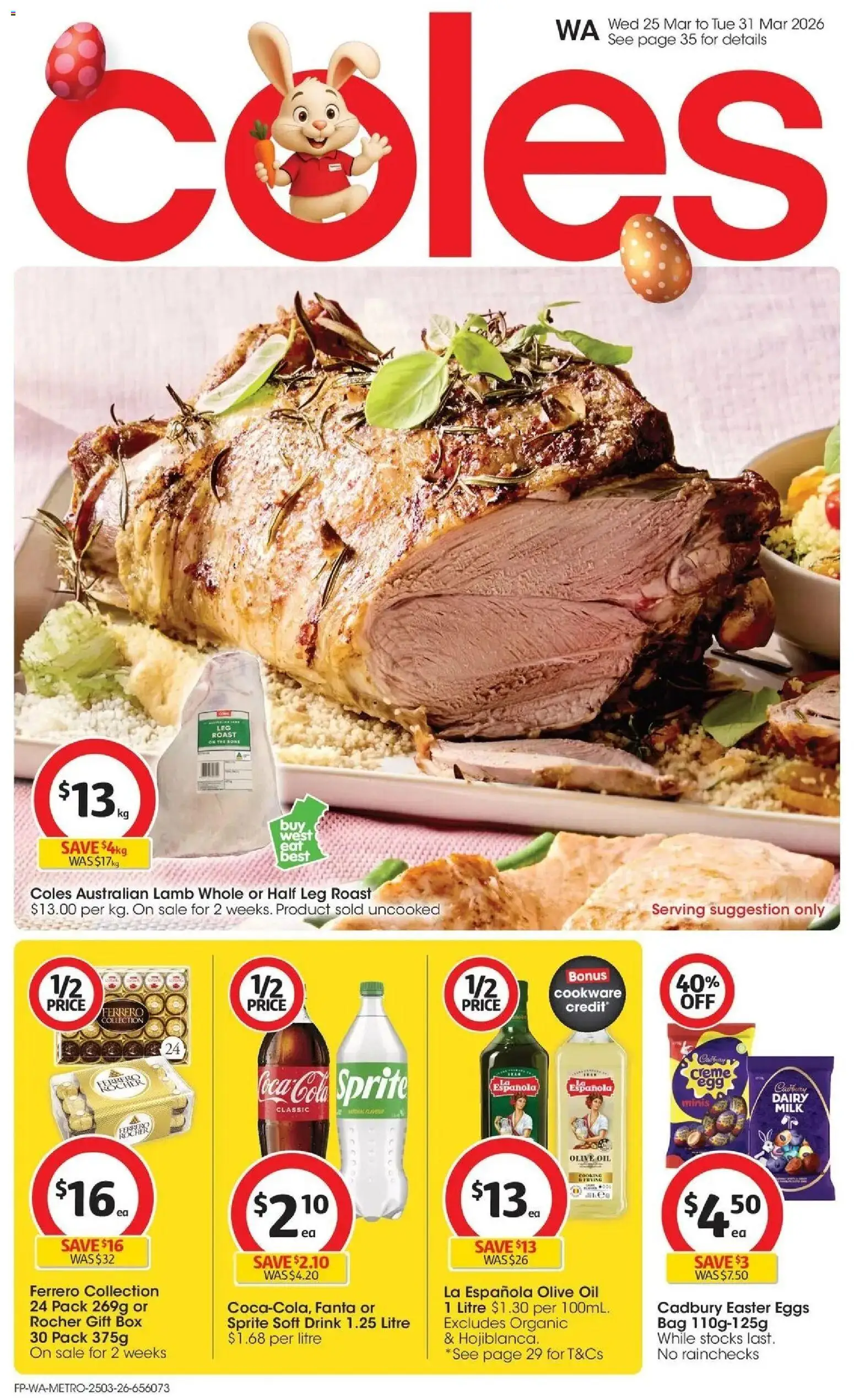 Preview of catalogue Coles Catalogue - 25th March from shop Coles valid 24/03/2026