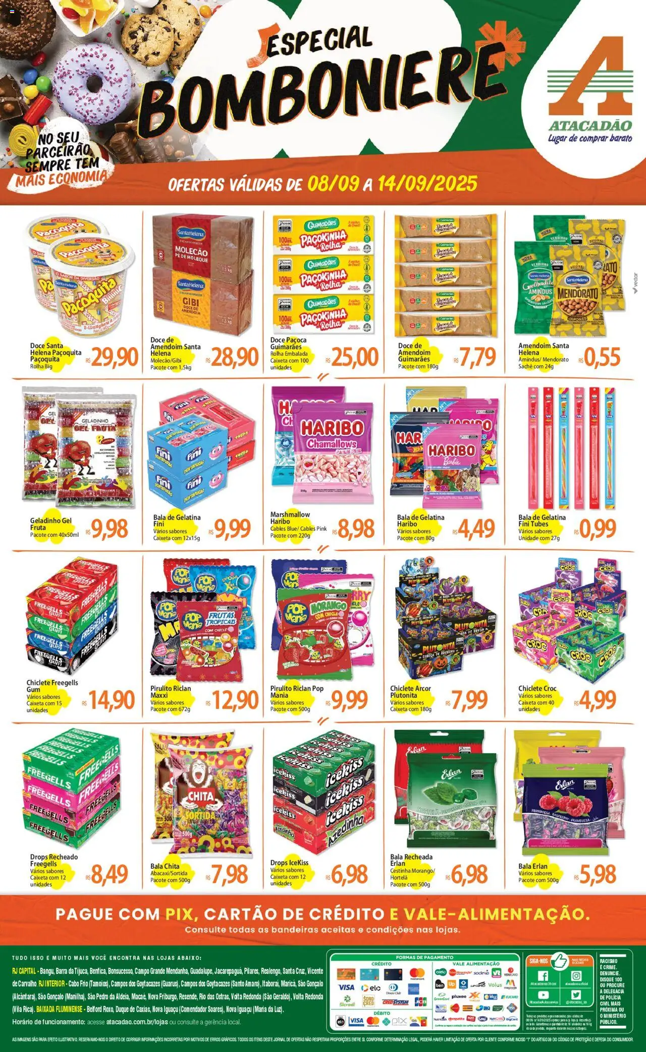 Atacadão folheto "Ofertas - RJ" válido a partir de 08/09/2025 - número de página 1