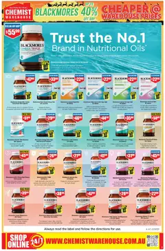 Preview of catalogue Catalogue from shop Chemist Warehouse valid 01/12/2025 | Page: 9