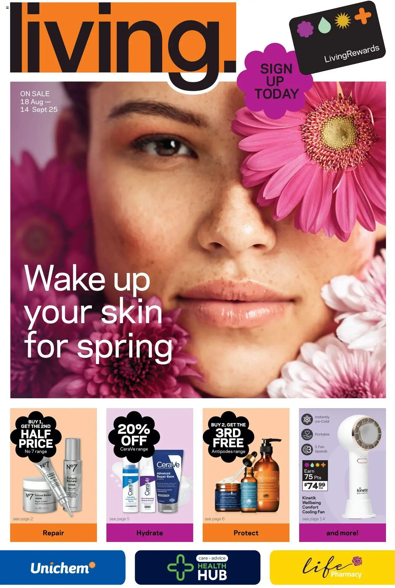 Catalogue Life Pharmacy catalogue valid from 18 Aug 2025 - page 1