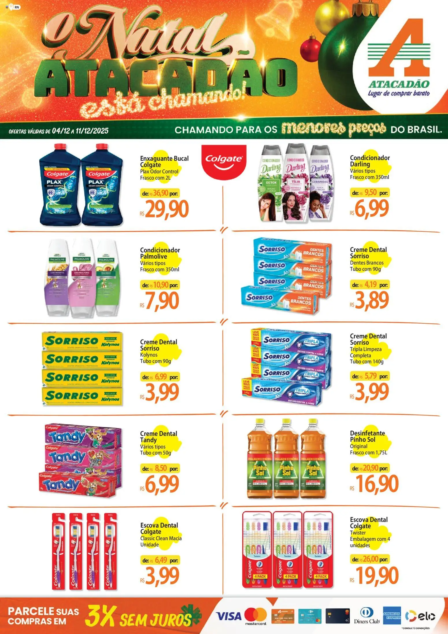 Pré-Visualização do folheto "Ofertas - RN" da loja Atacadão válido a partir de 04/12/2025