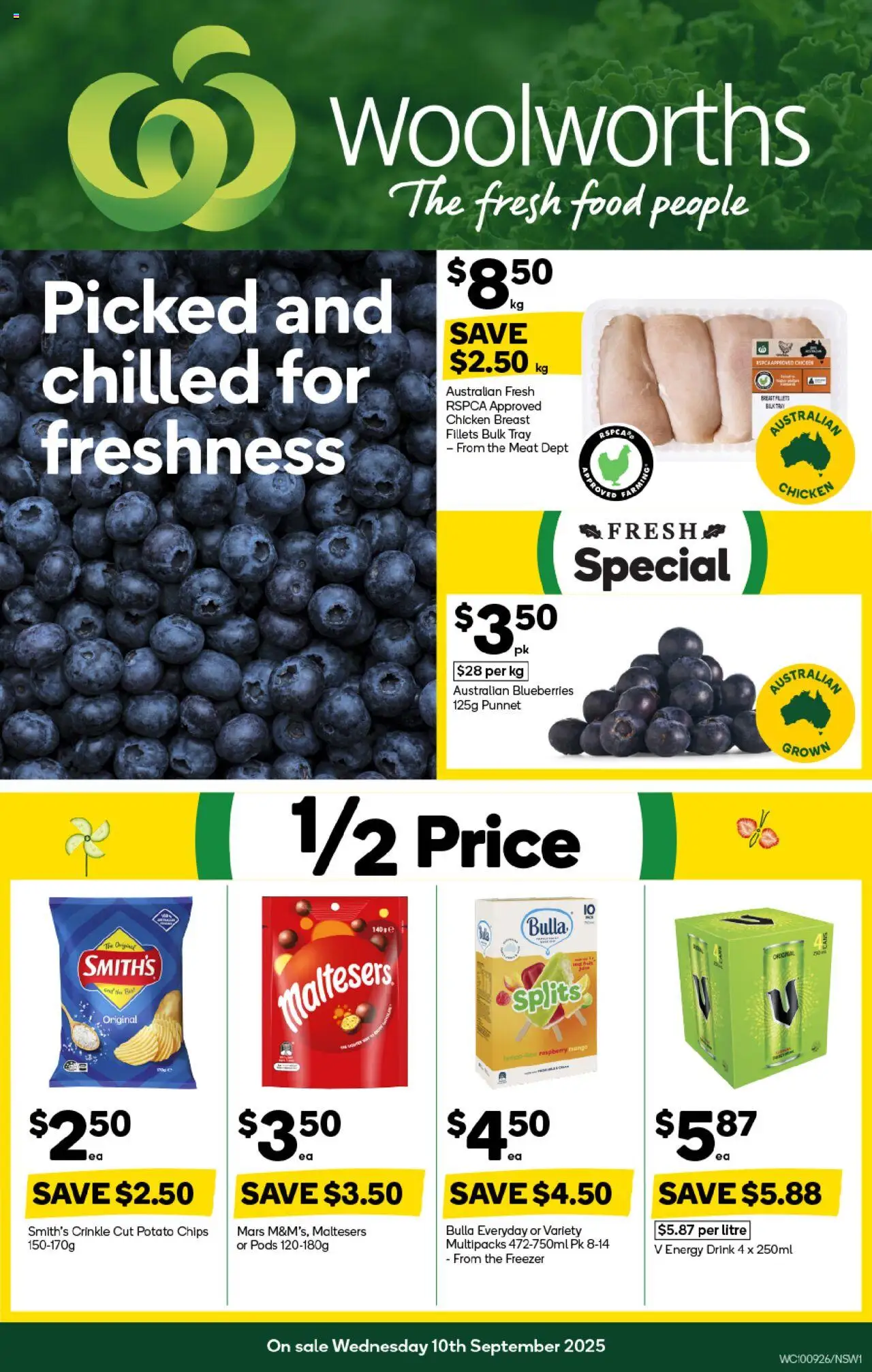 Woolworths catalogue valid from 10/09/2025 - page 1