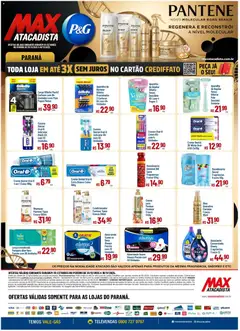 Pré-Visualização do folheto "Ofertas P&G" da loja Max Atacadista válido a partir de 01/11/2025