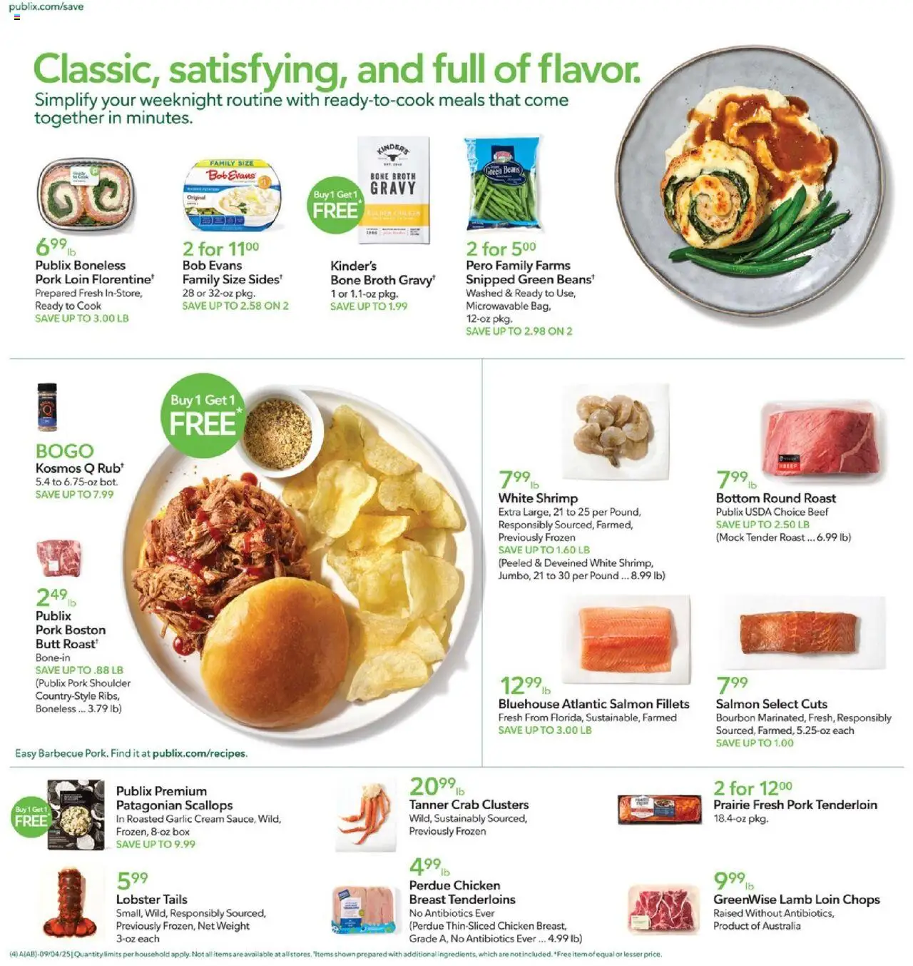 Publix Weekly ad from (09/03/2025) - Ad this week, Flyer - Page number 4