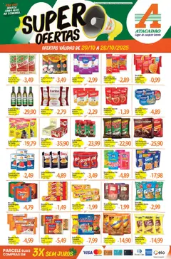 Pré-Visualização do folheto "Ofertas - PR" da loja Atacadão válido a partir de 20/10/2025